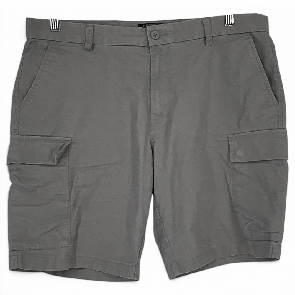 Dockers Mens Gray Smart 360 Tech Ripstop Cargo Shorts Size 34